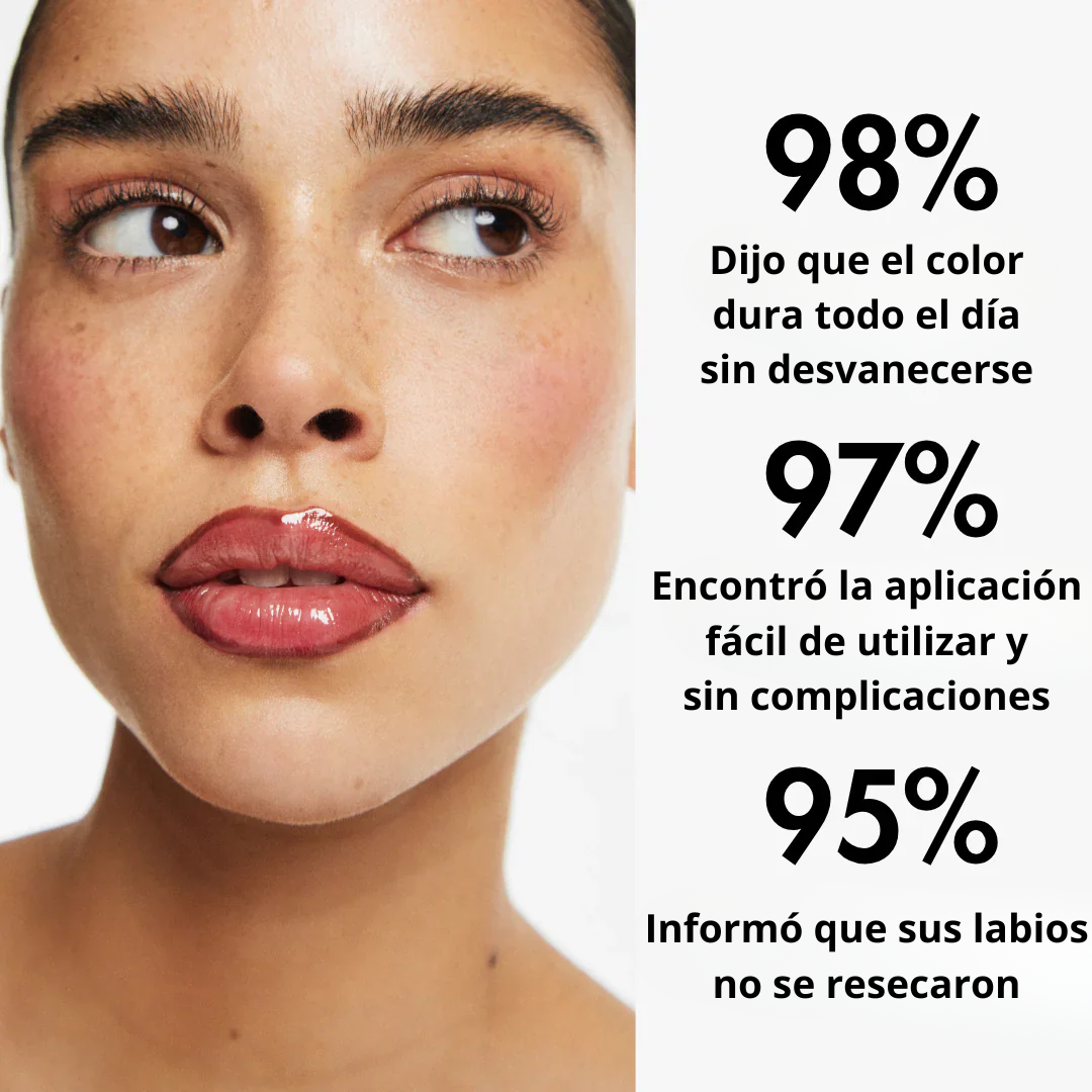 Tinte labial Despegable Color duradero en solo 10 minutos
