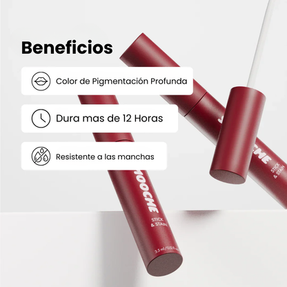Tinte labial Despegable Color duradero en solo 10 minutos